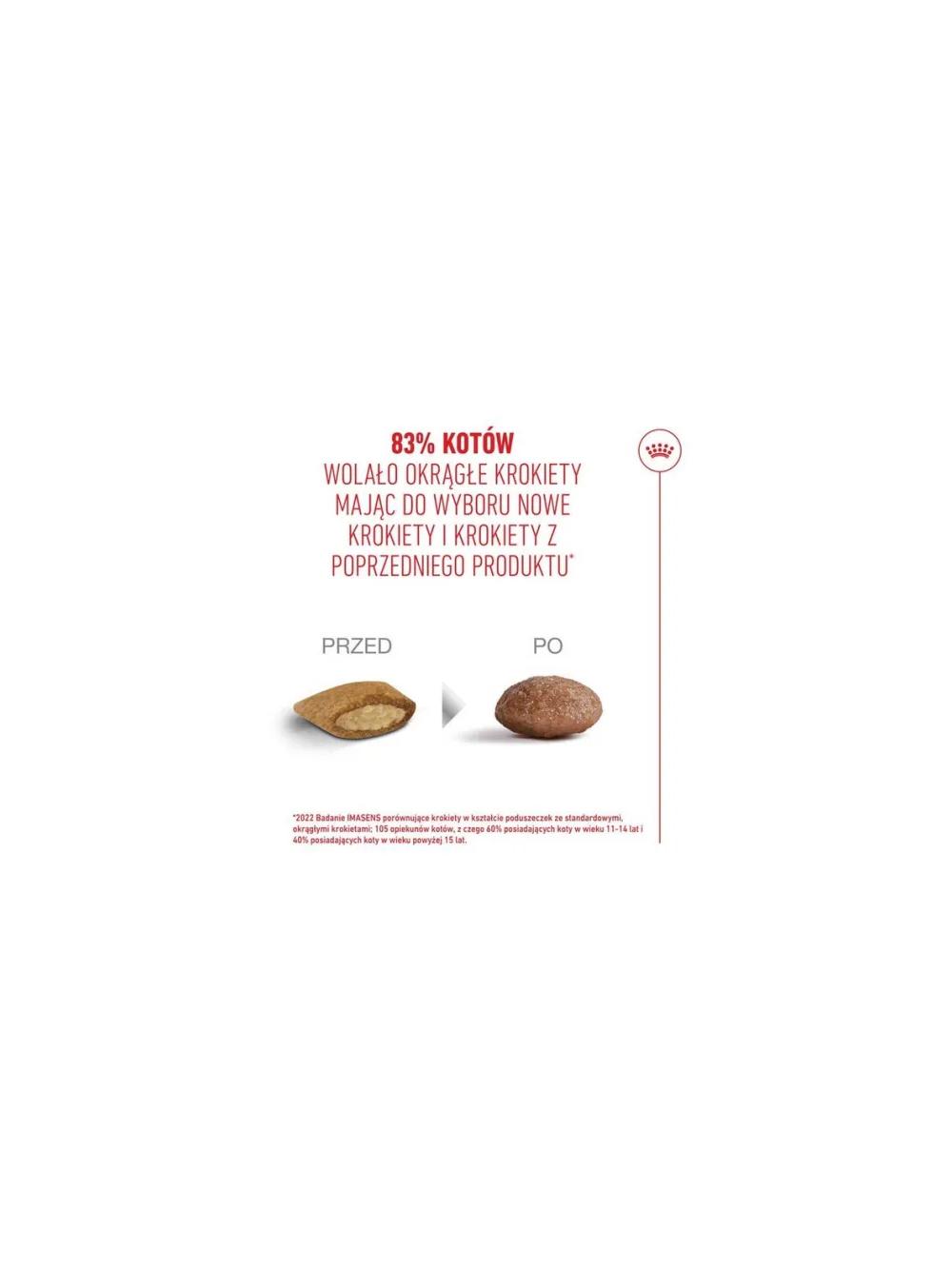ROYAL CANIN Ageing  Senior 11+ 400g karma sucha dla kotów dojrzałych po 11 roku życia