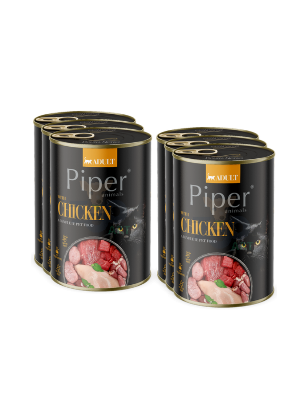 DOLINA NOTECI Piper dla kota z kurczakiem 6x400g