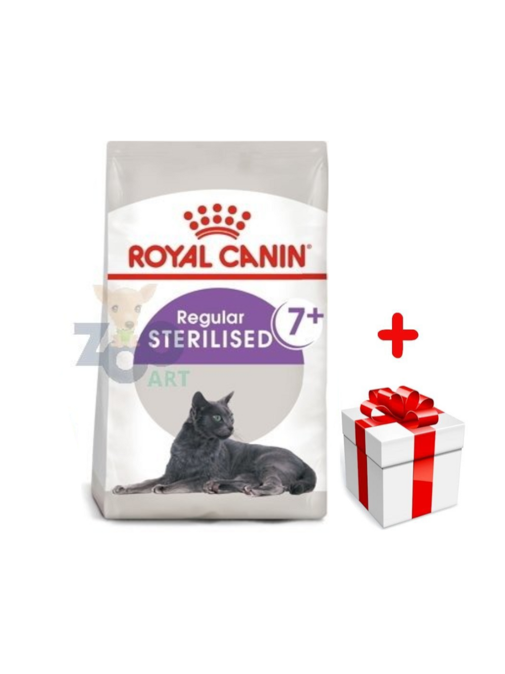 ROYAL CANIN  Sterilised +7 400g karma sucha dla kotów dorosłych, od 7 do 12 roku życia życia, sterylizowanych + niespodzianka dla kota GRATIS!