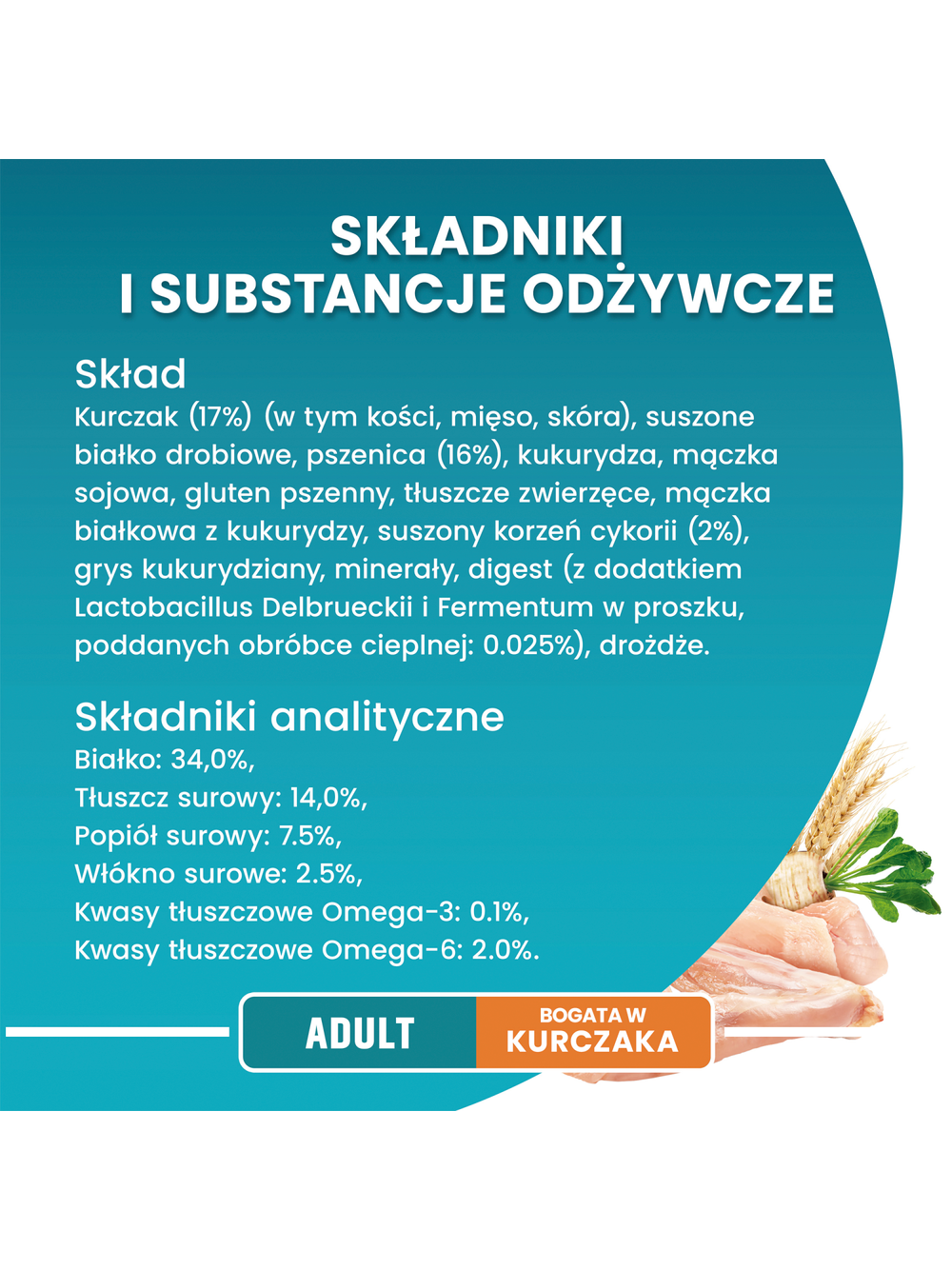 Purina One Cat Adult Karma z kurczakiem dla kota 1,5kg