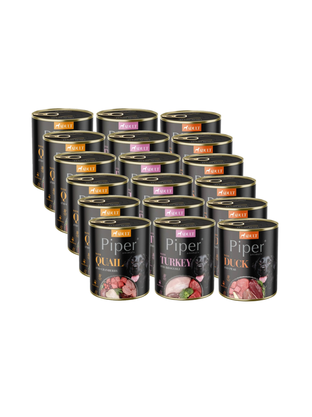 DOLINA NOTECI Piper dla psa Mix Smaków 18x800g