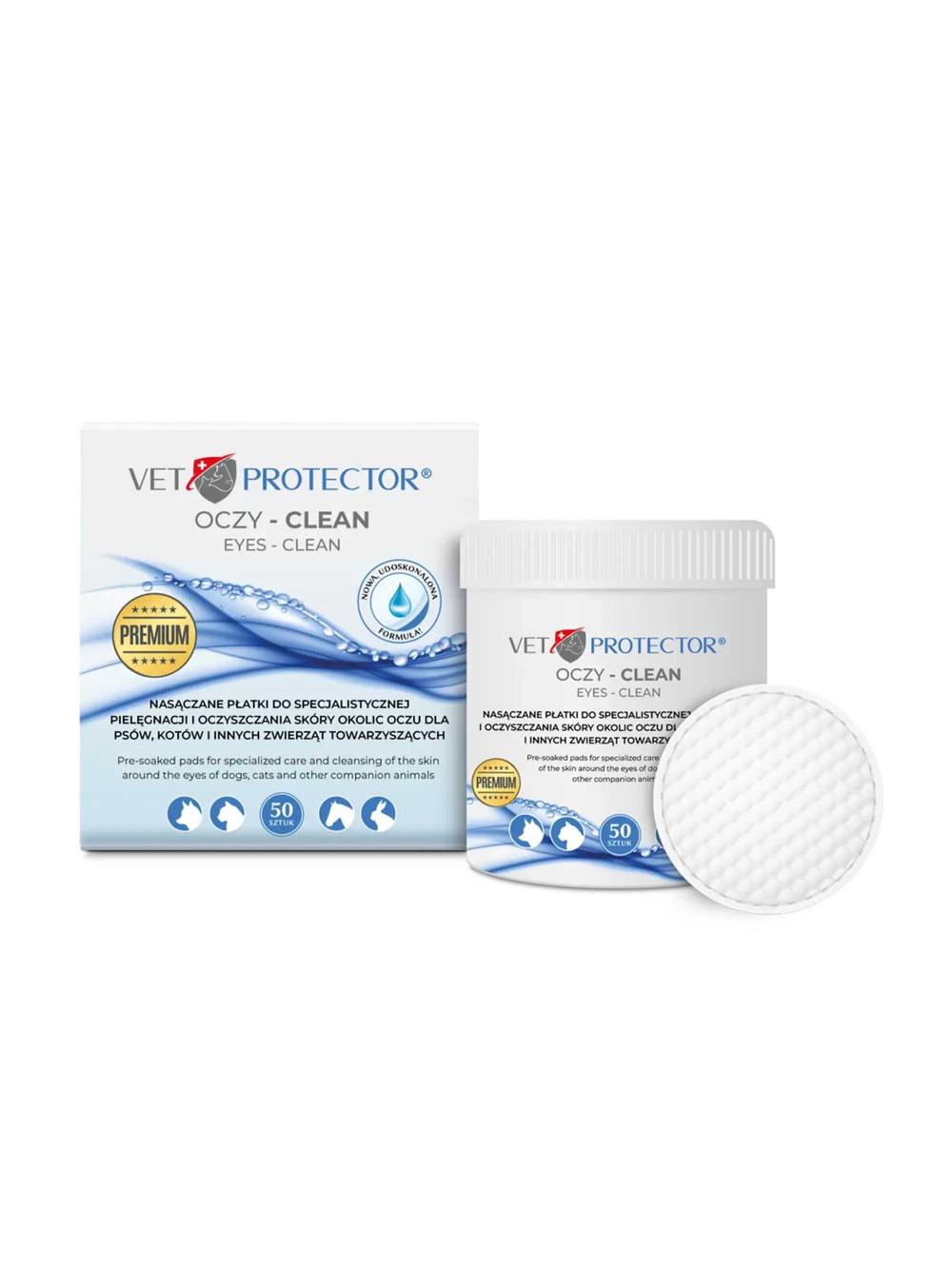 JM SANTE Vet Protector Oczy Clean 50szt