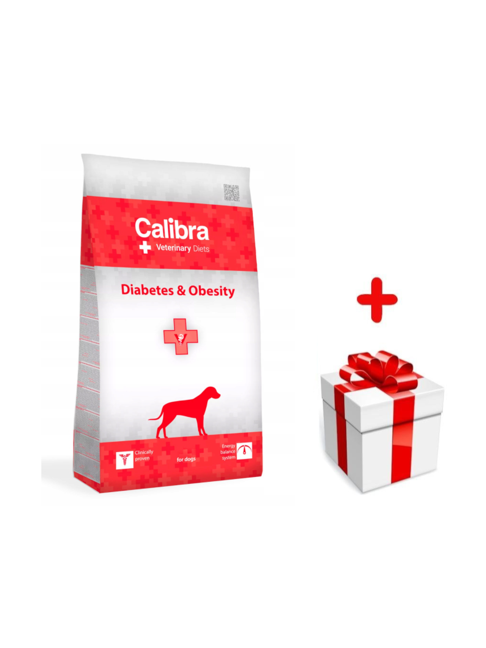 Calibra Veterinary Diets Dog Diabetes Obesity 2kg + Niespodzianka dla psa GRATIS