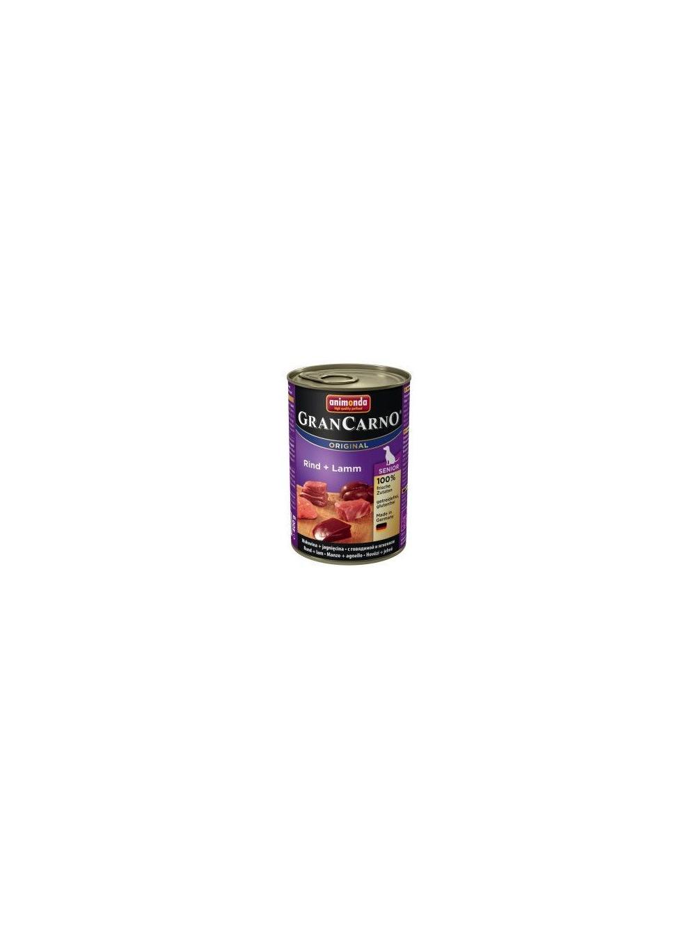 ANIMONDA GranCarno Senior smak:  Wołowina i jagnięcina  12 x 400g