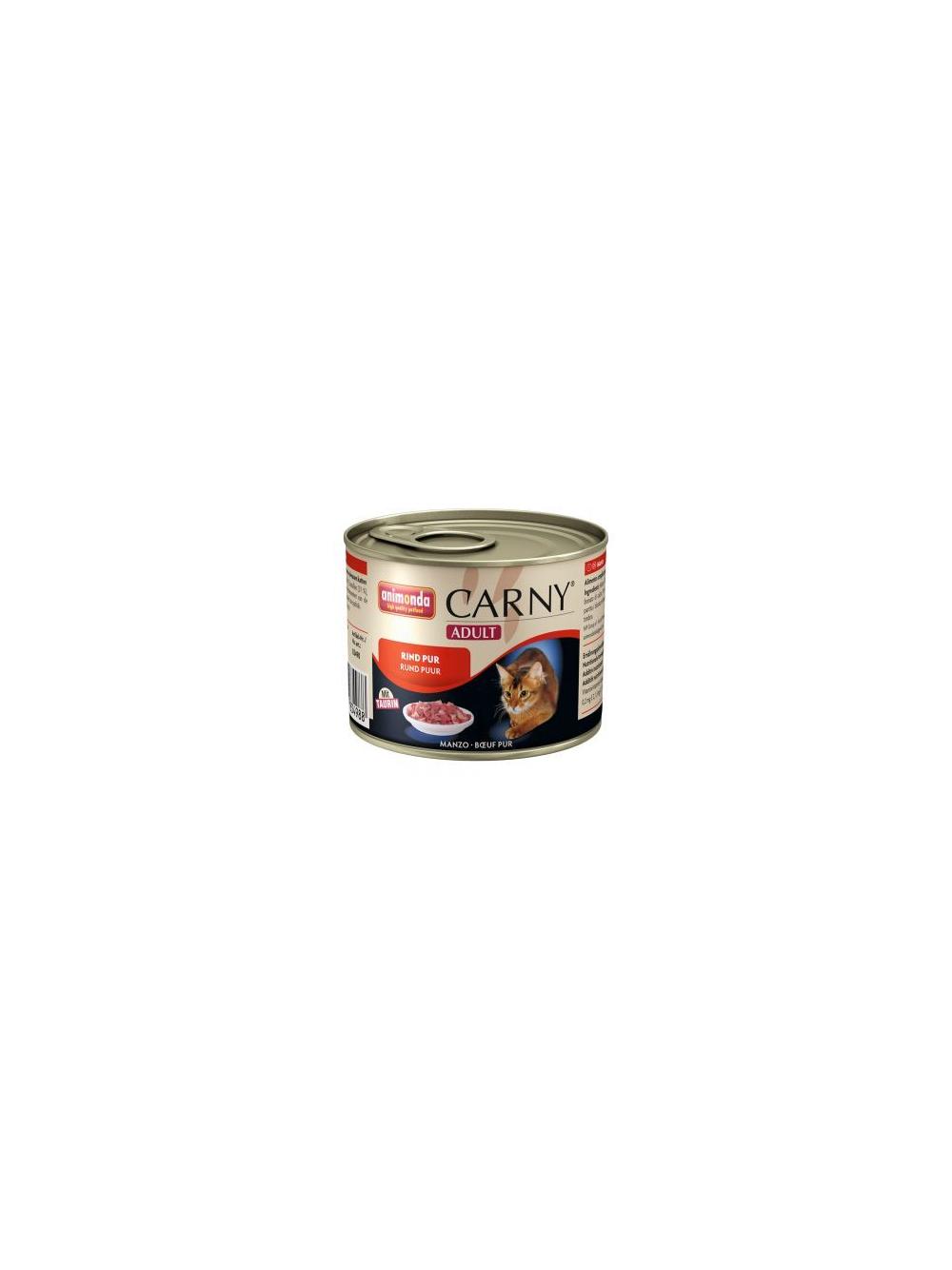 ANIMONDA Cat Carny Adult smak: wołowina 200g