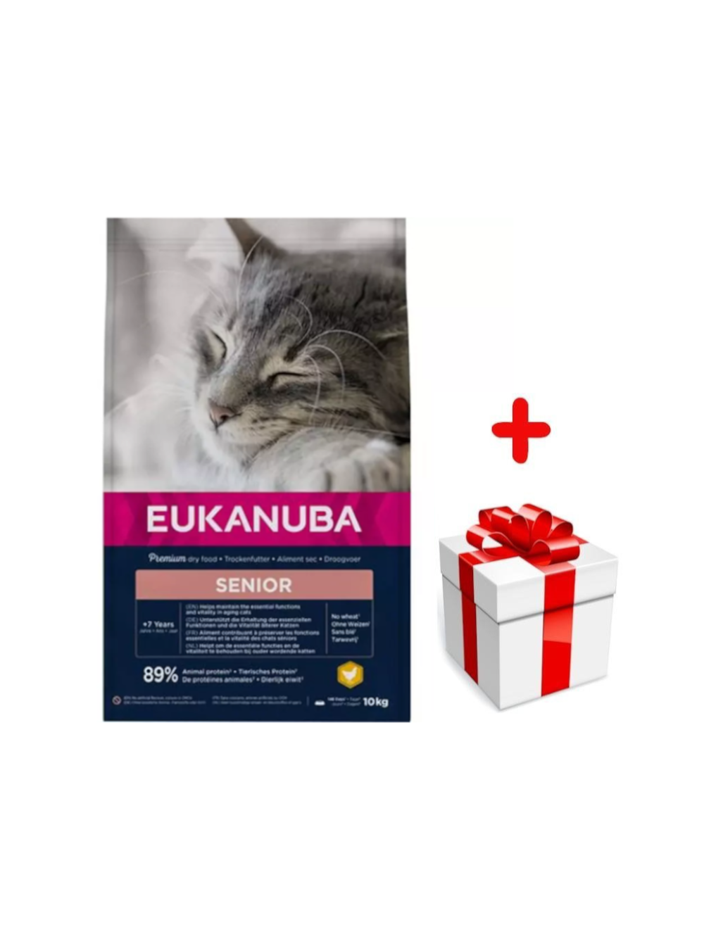 Eukanuba top condition adult 7+ 10kg + niespodzianka dla kota GRATIS!