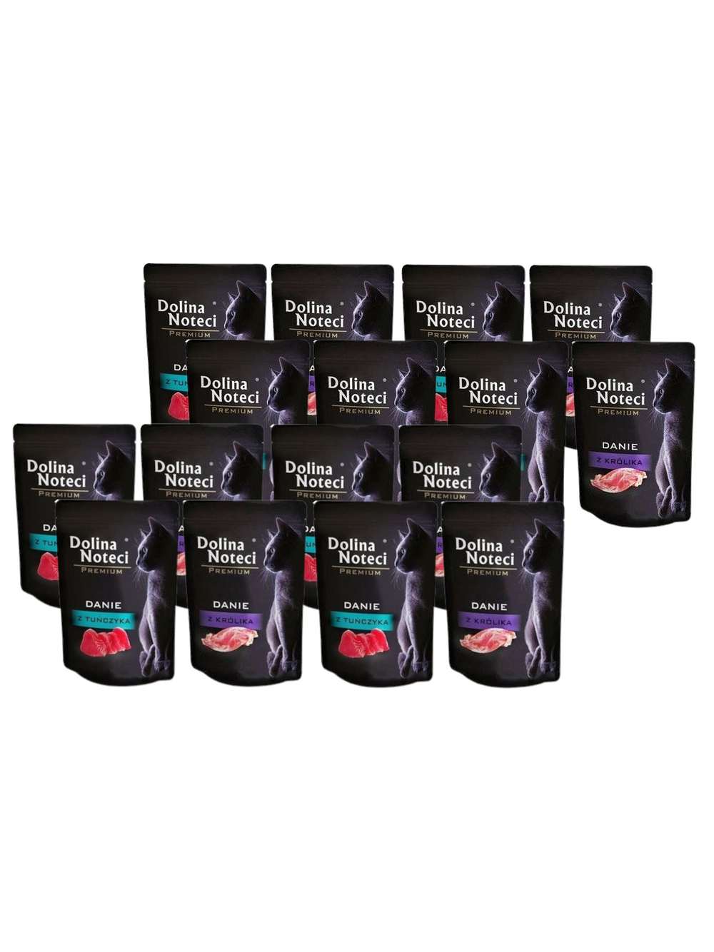 Dolina Noteci Premium danie dla kotów MIX SMAKÓW 20x85g