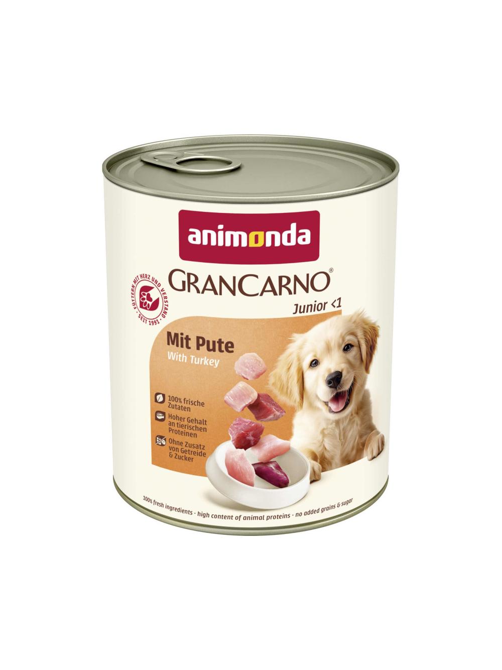 ANIMONDA GranCarno Junior smak: Indyk 800g