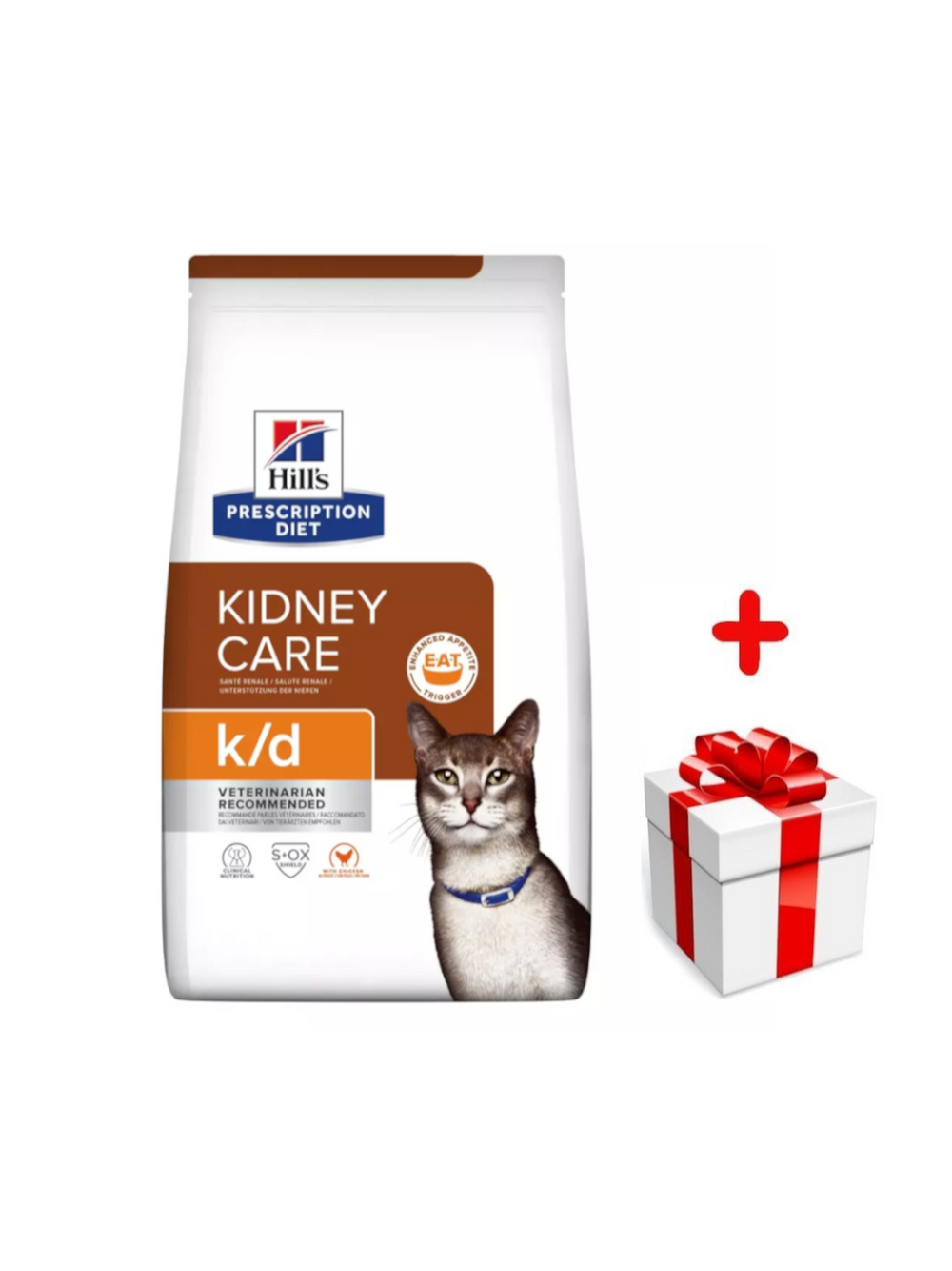 HILL'S PD Prescription Diet Feline k/d 3kg + niespodzianka dla kota GRATIS!