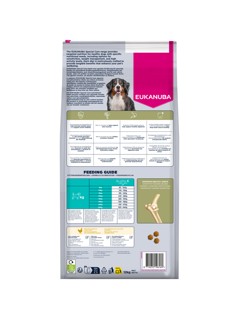 EUKANUBA Special Care dla dorosłych psów z wrażliwymi stawami 12 kg