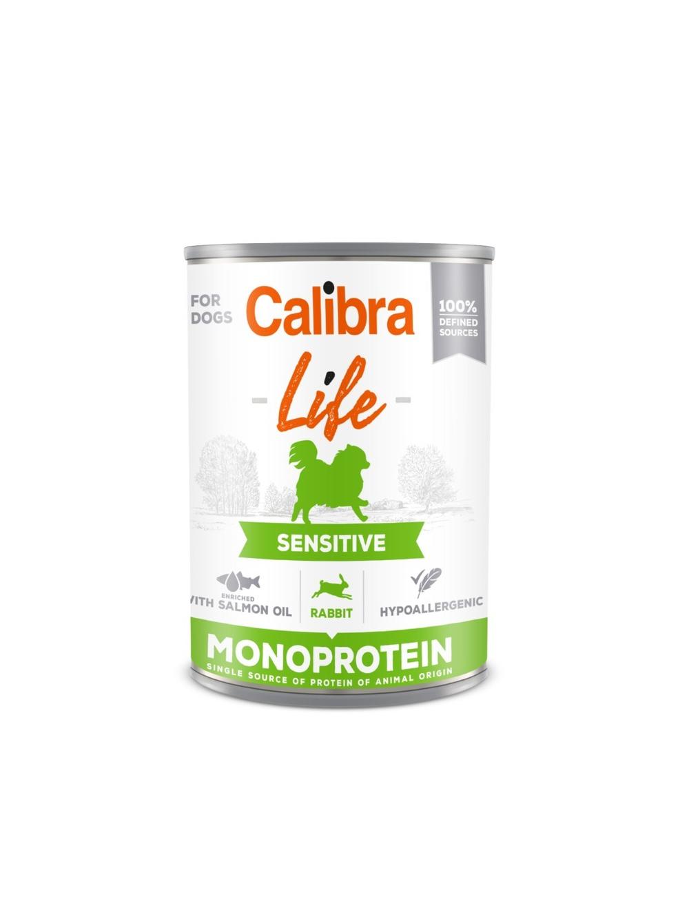 CALIBRA Dog Life Sensitive Rabbit 24x400G