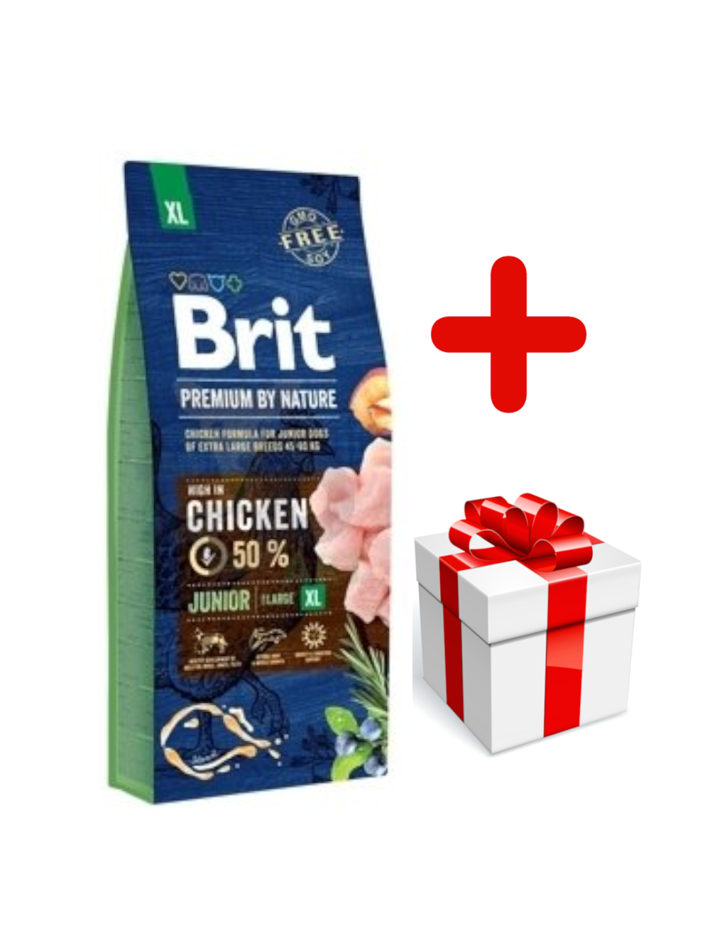 BRIT Premium By Nature Junior XL 15kg + niespodzianka dla psa GRATIS!