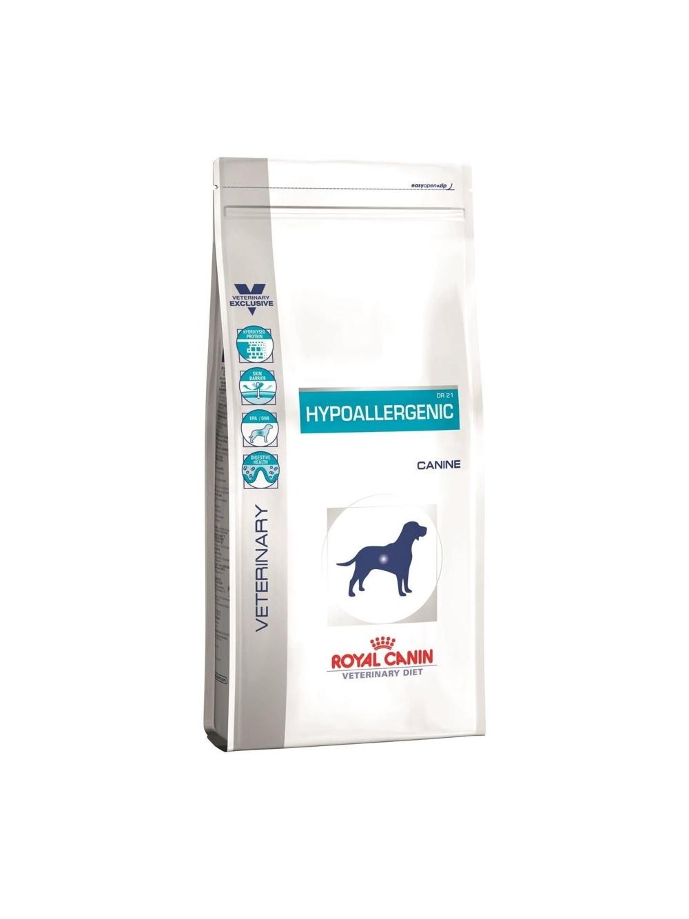 ROYAL CANIN Hypoallergenic DR21 7kg  + niespodzianka dla psa GRATIS!