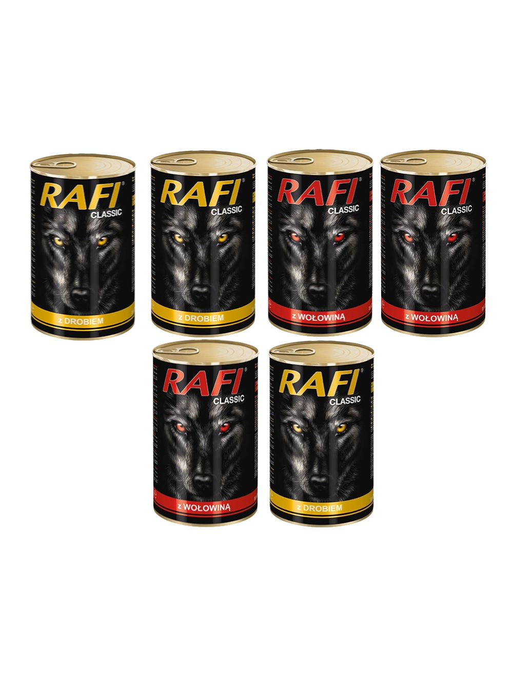 Rafi Classic MIX SMAKÓW w Sosie 6x1240g