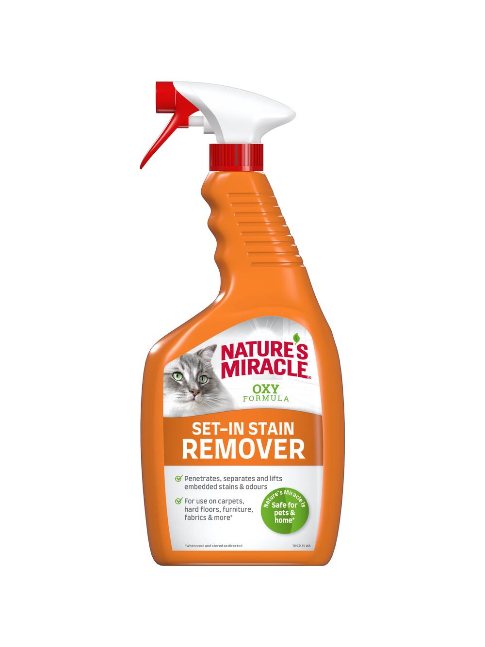 Nature's Miracle SET-IN OXY Stain&Odour REMOVER CAT 709ml