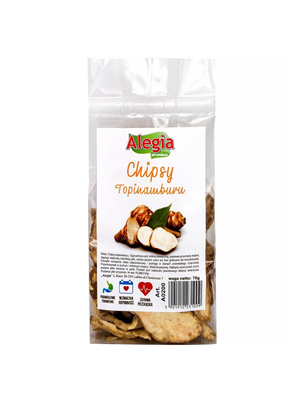 ALEGIA Chipsy Topinamburu 70g
