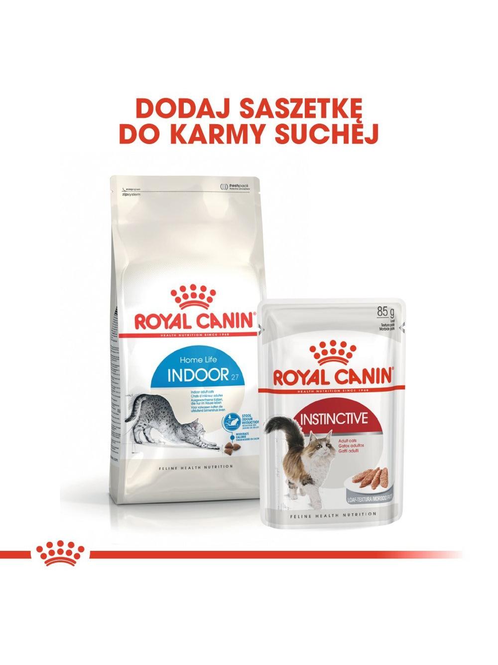 ROYAL CANIN  Indoor 27 10kg karma sucha dla kotów dorosłych, przebywających wyłącznie w domu + niespodzianka dla kota GRATIS!
