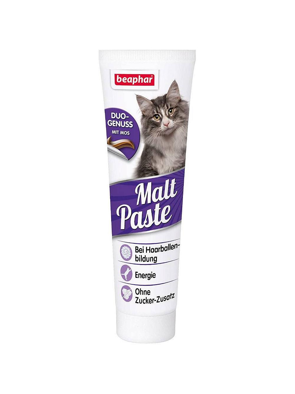 Beaphar MALT PASTE CAT 100G - przeciw złogom sierści dla kotów
