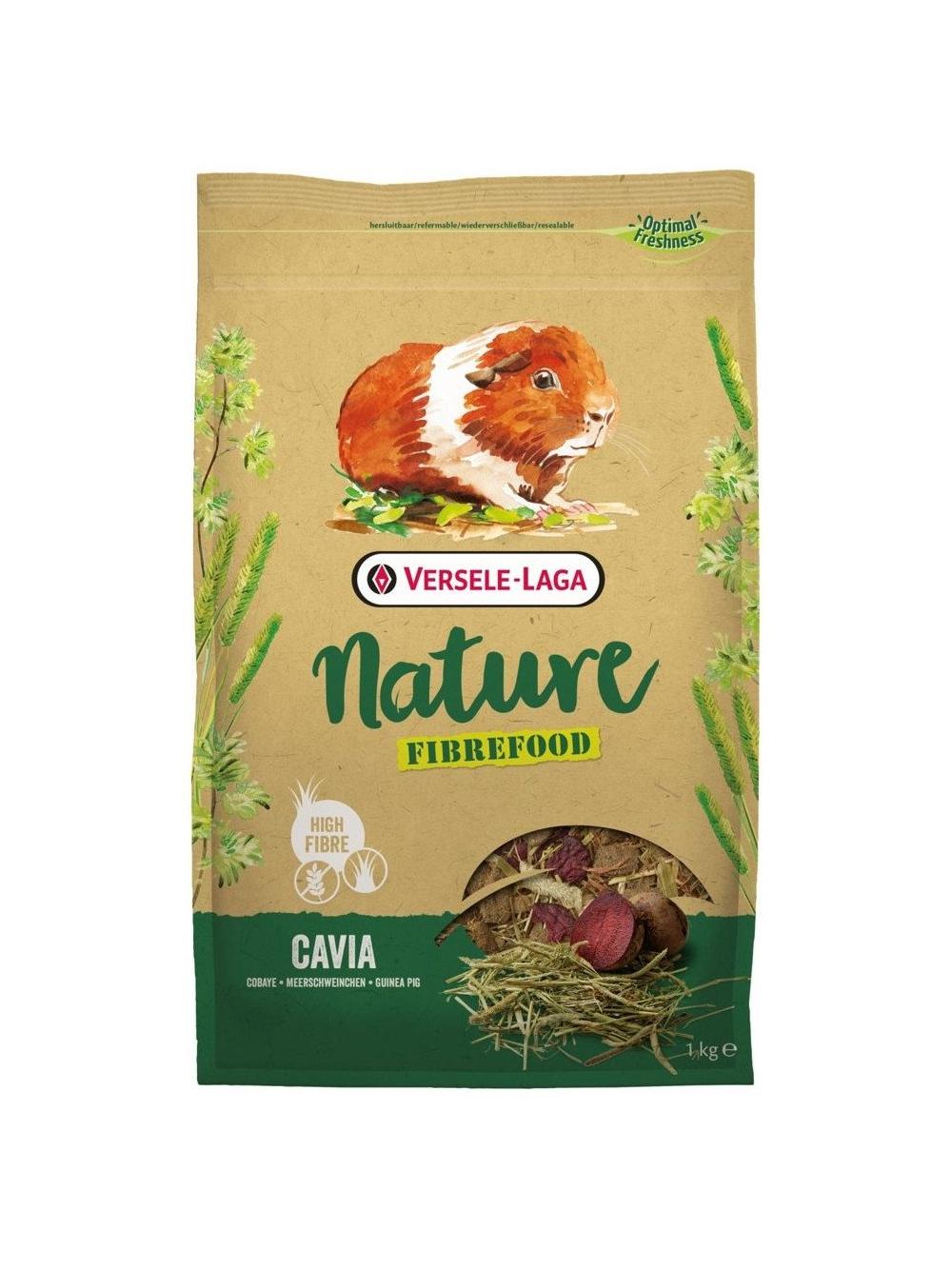 VERSELE-LAGA Cavia Nature Fibrefood 2,75kg - wysokobłonnikowy pokarm dla świnki morskiej