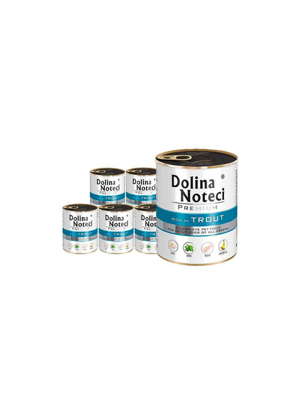 Dolina Noteci Premium Pstrąg 24x800g
