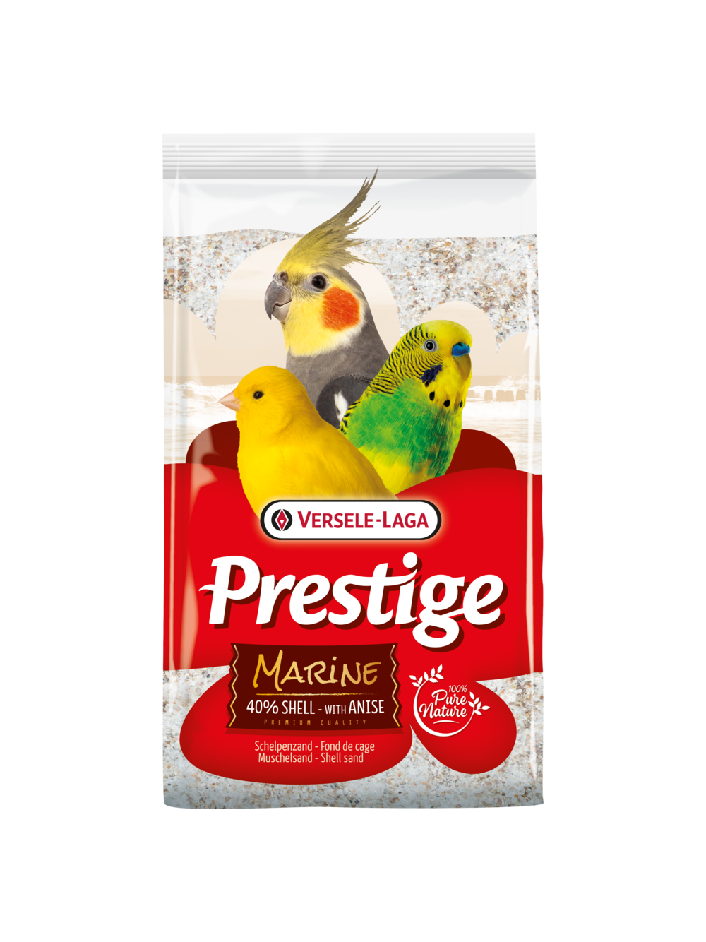 VERSELE-LAGA Shell Sand Marine 5 kg - piasek dla ptaków