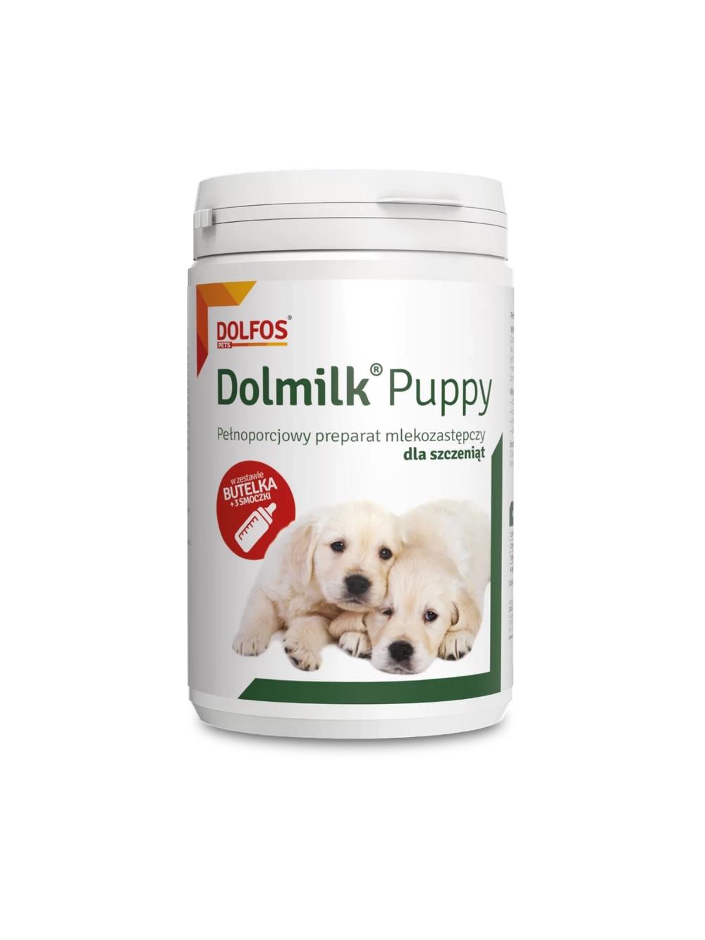 DOLFOS Dolmilk Puppy 300g (w zestawie z butelką)