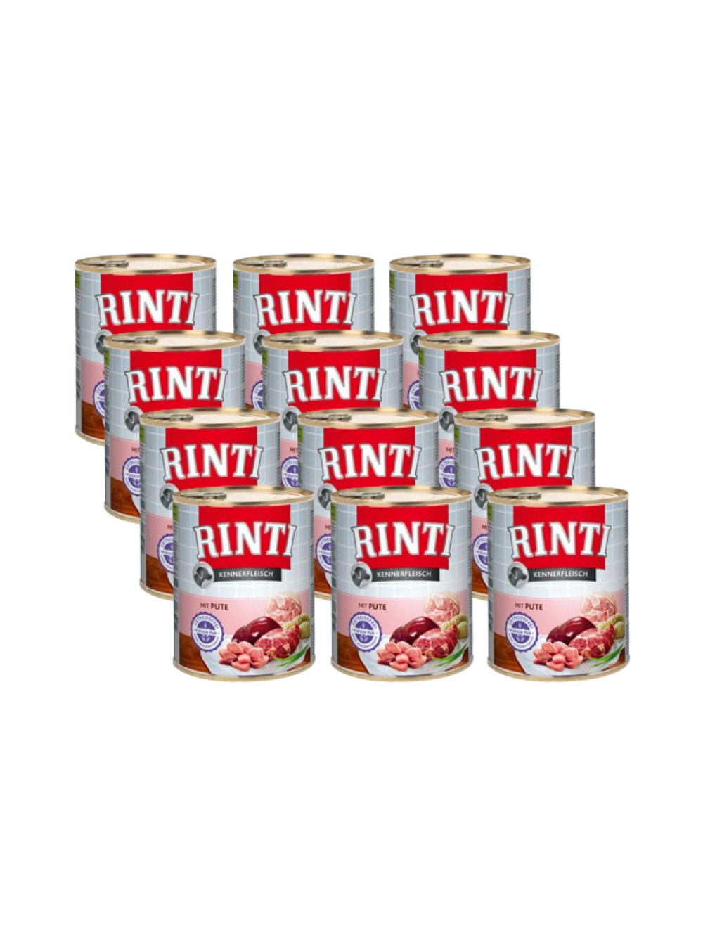 Rinti Kennerfleisch karma mokra dla psa - indyk 12x800g