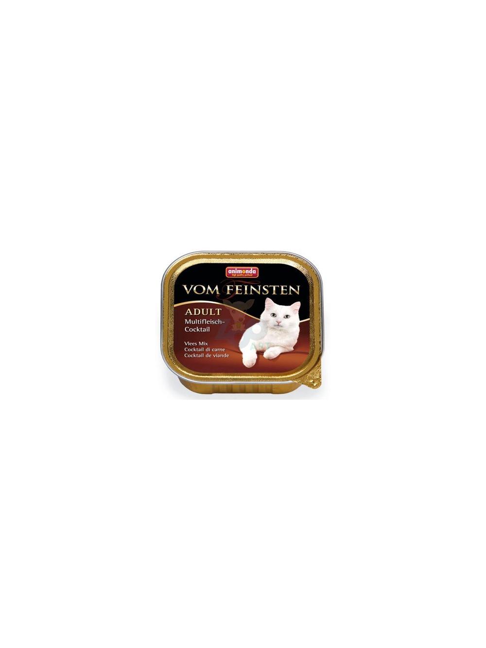 ANIMONDA Vom Feinsten Adult Cat smak: Mix różnych mięs 6 x 100g