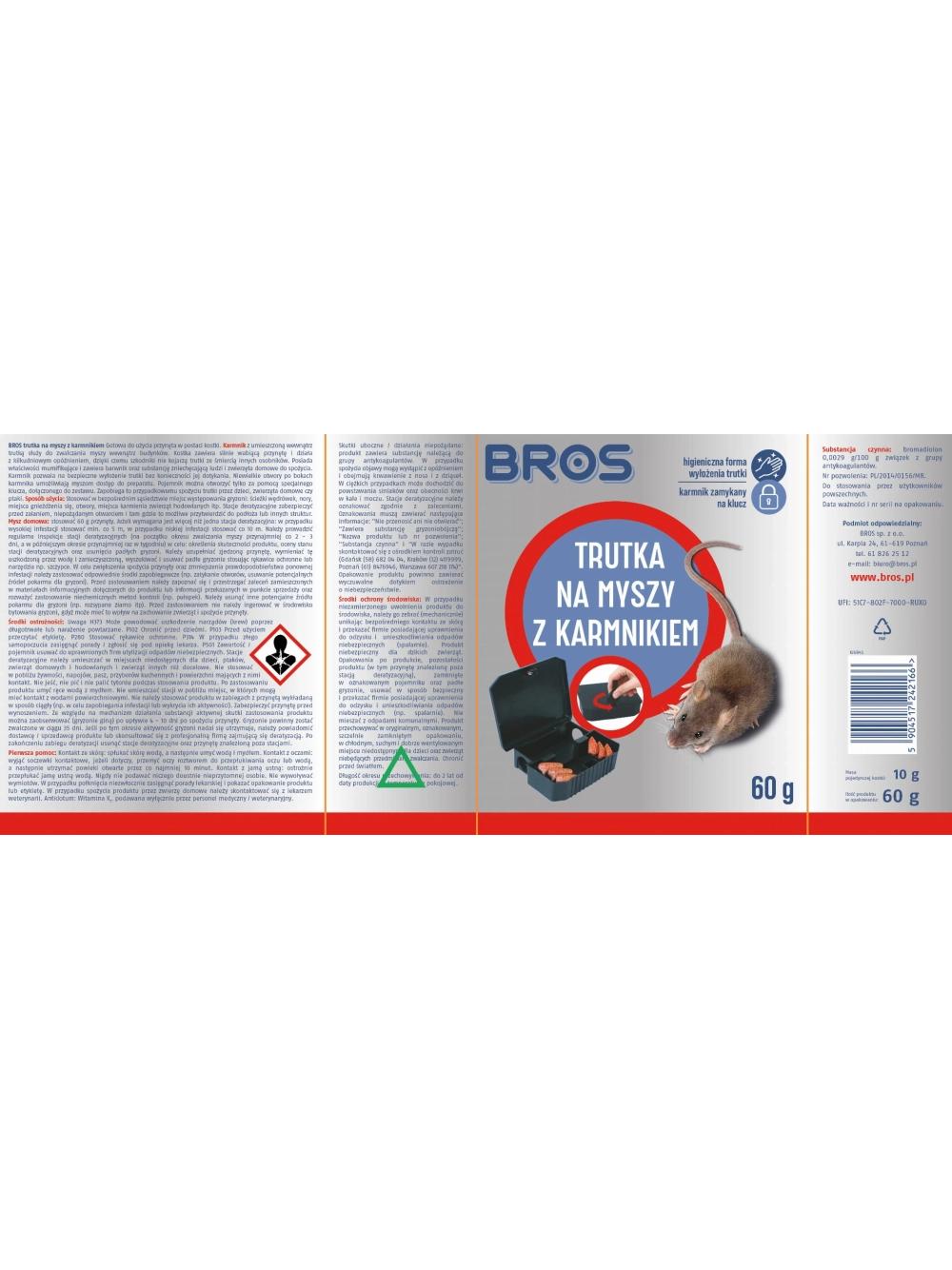 BROS – karmnik z trutką