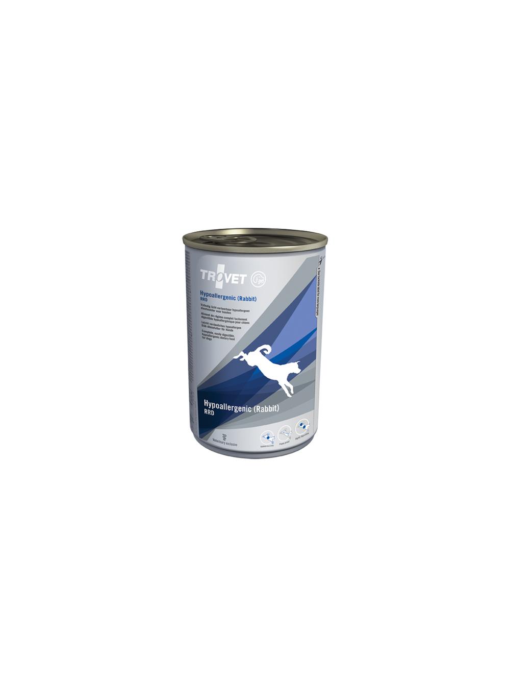 TROVET RRD Hypoallergenic - Rabbit (dla psa) 400g - puszka