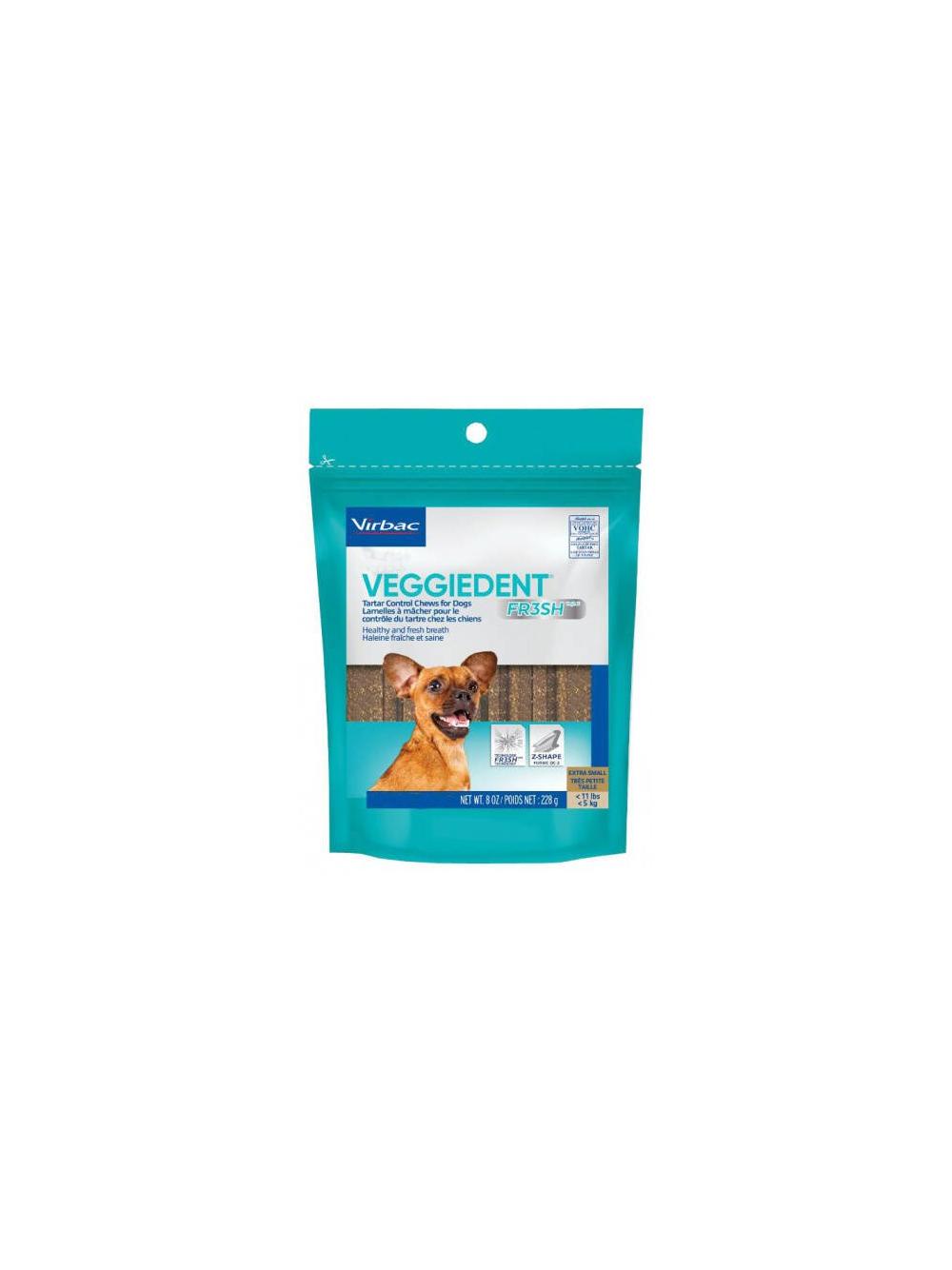 Virbac Veggiedent Fresh Gryzak XS (<5kg) 15sztuk