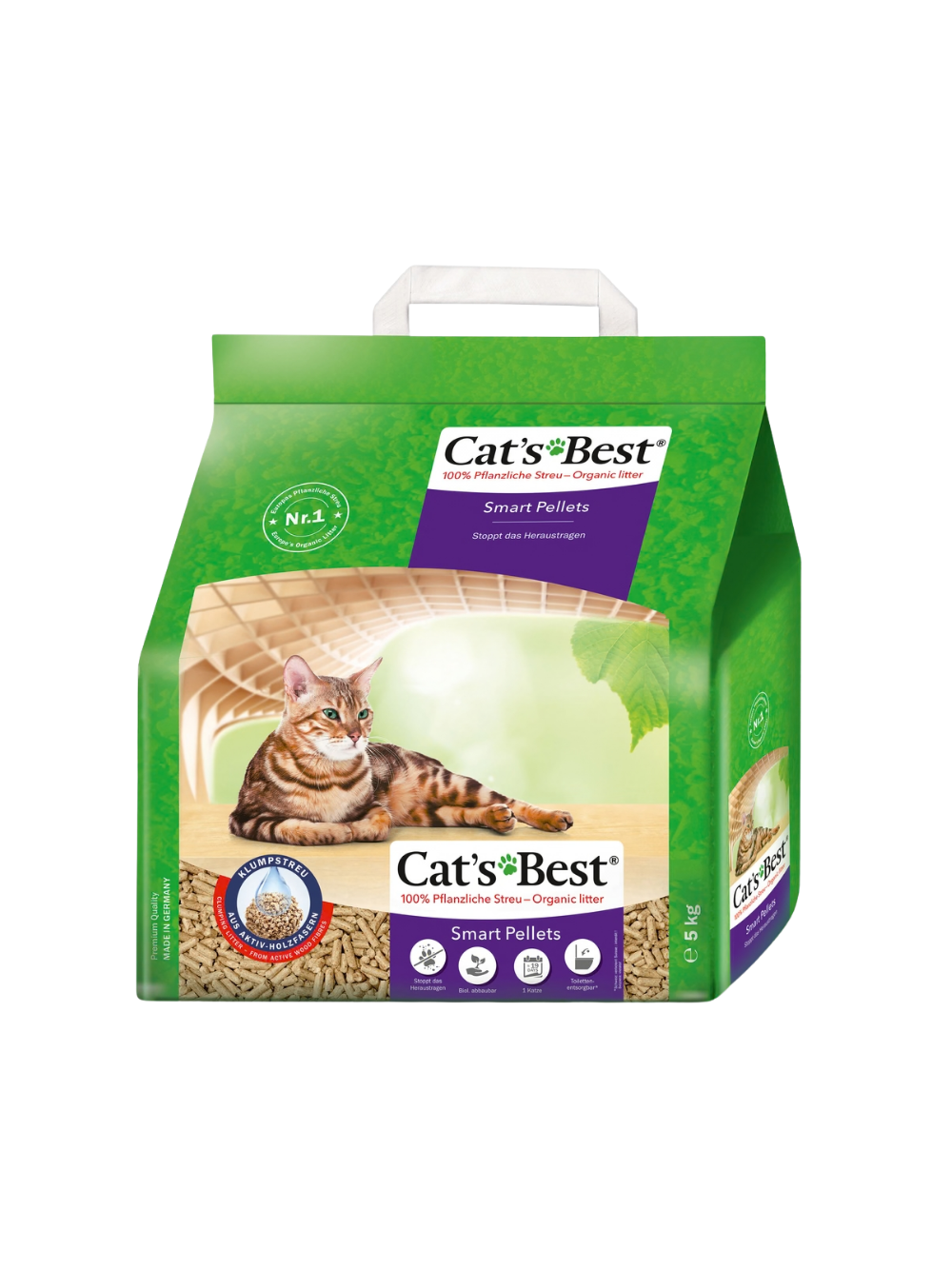JRS Cats Best Nature Gold - Żwirek Dla Kotów Długowłosych 10l / 4,8kg-Opakowanie uszkodzone (9556)!!!