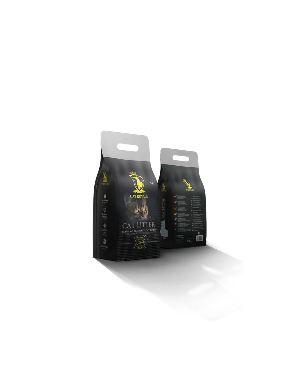 Cat Royale Activated Carbon żwirek bentonitowy 5l-4kg/ Opakowanie uszkodzone (7101,7208,7093,7125,7129,7323,7403)!!!