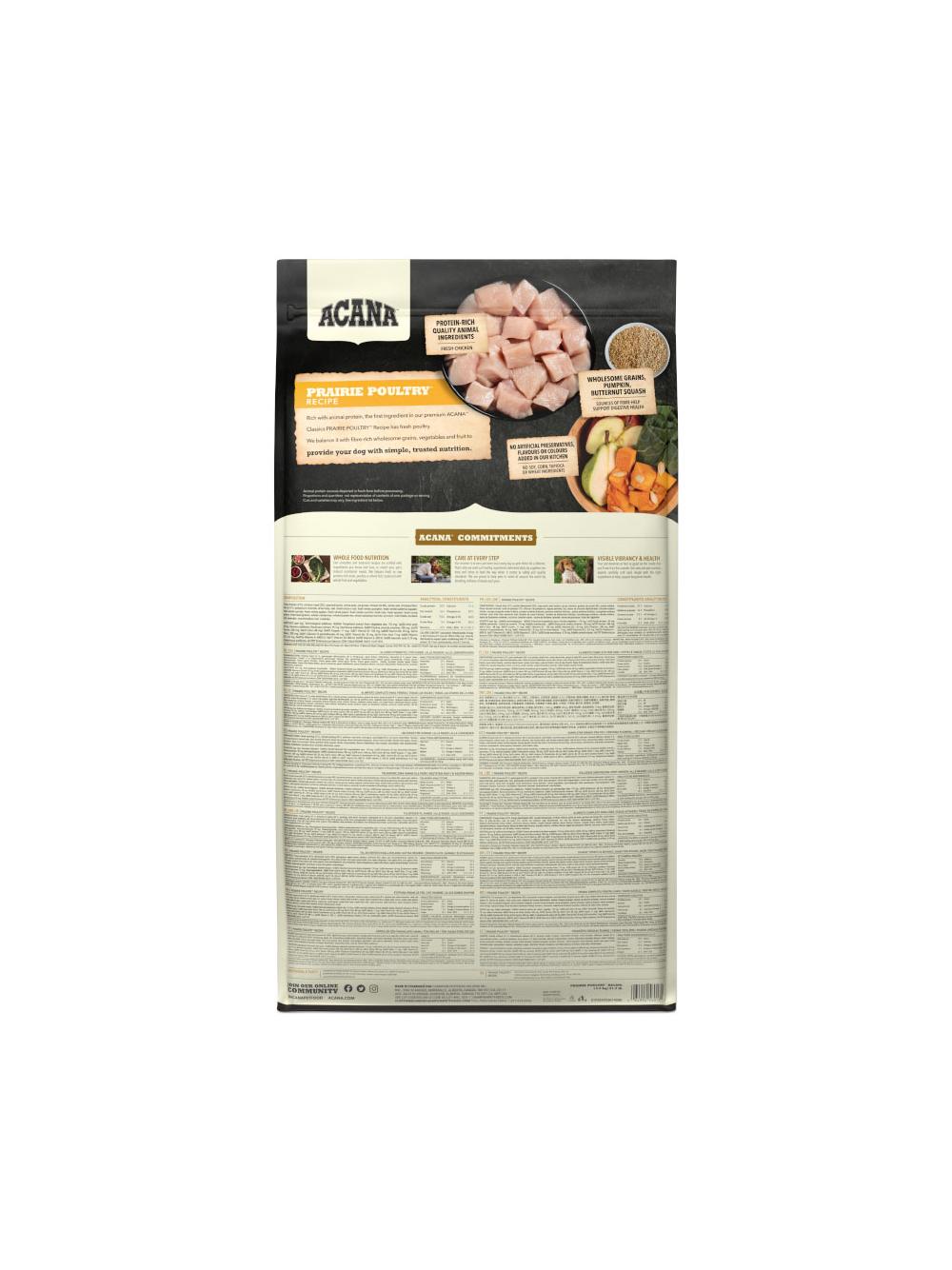 ACANA Classics Prairie Poultry 14,5kg + niespodzianka dla psa GRATIS!