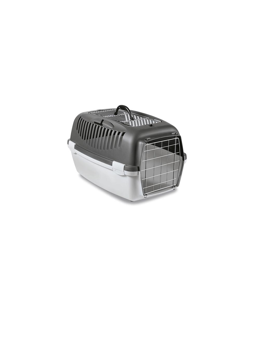 ZOLUX Transporter GULLIVER 3 z metalowymi drzwiczkami ciemnoszary + Feliway Spray 60ml + kocyk GRATIS!