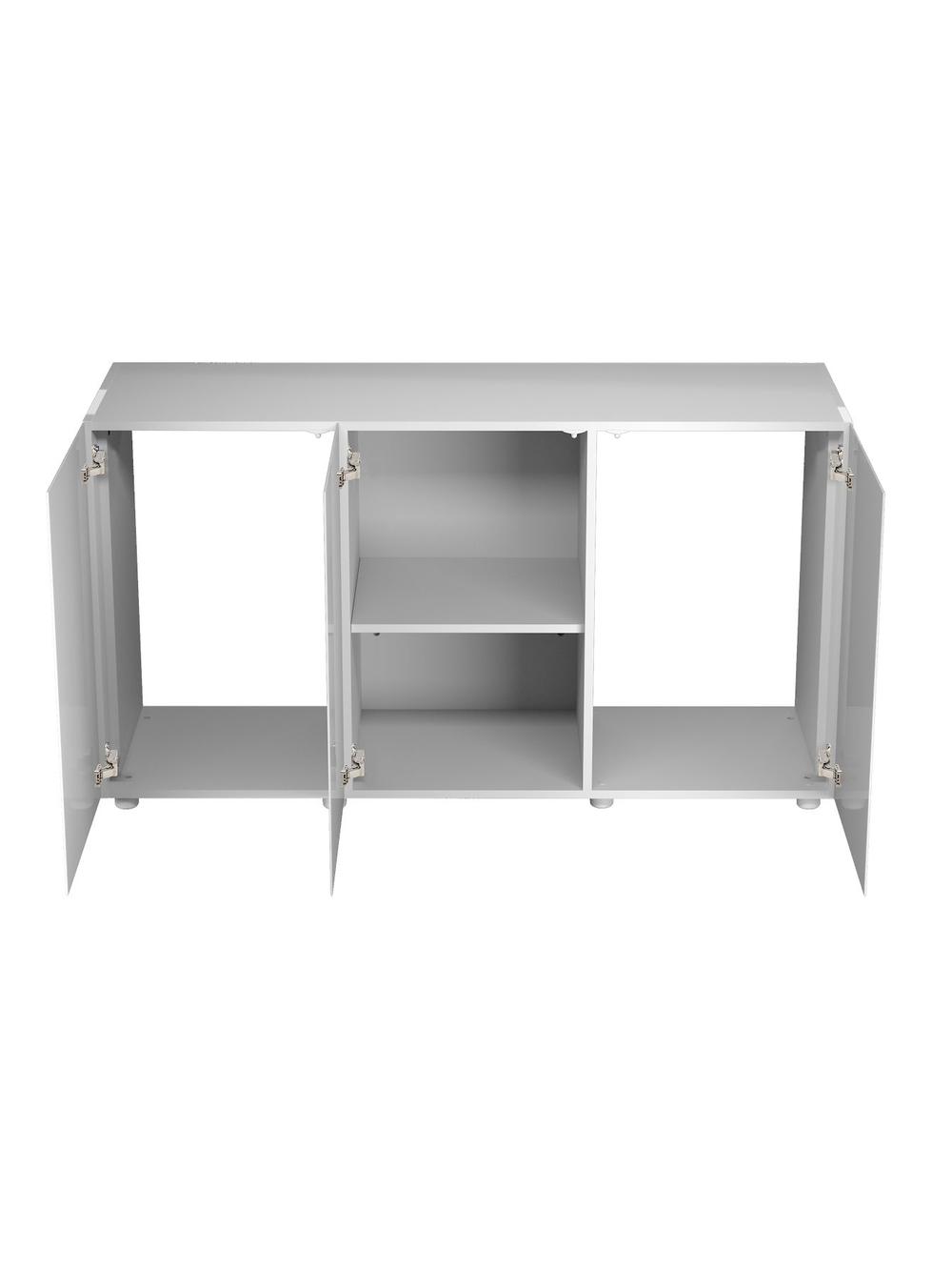 AQUAEL ZESTAW GLOSSY ST 150 D&N BIAŁY + SZAFKA