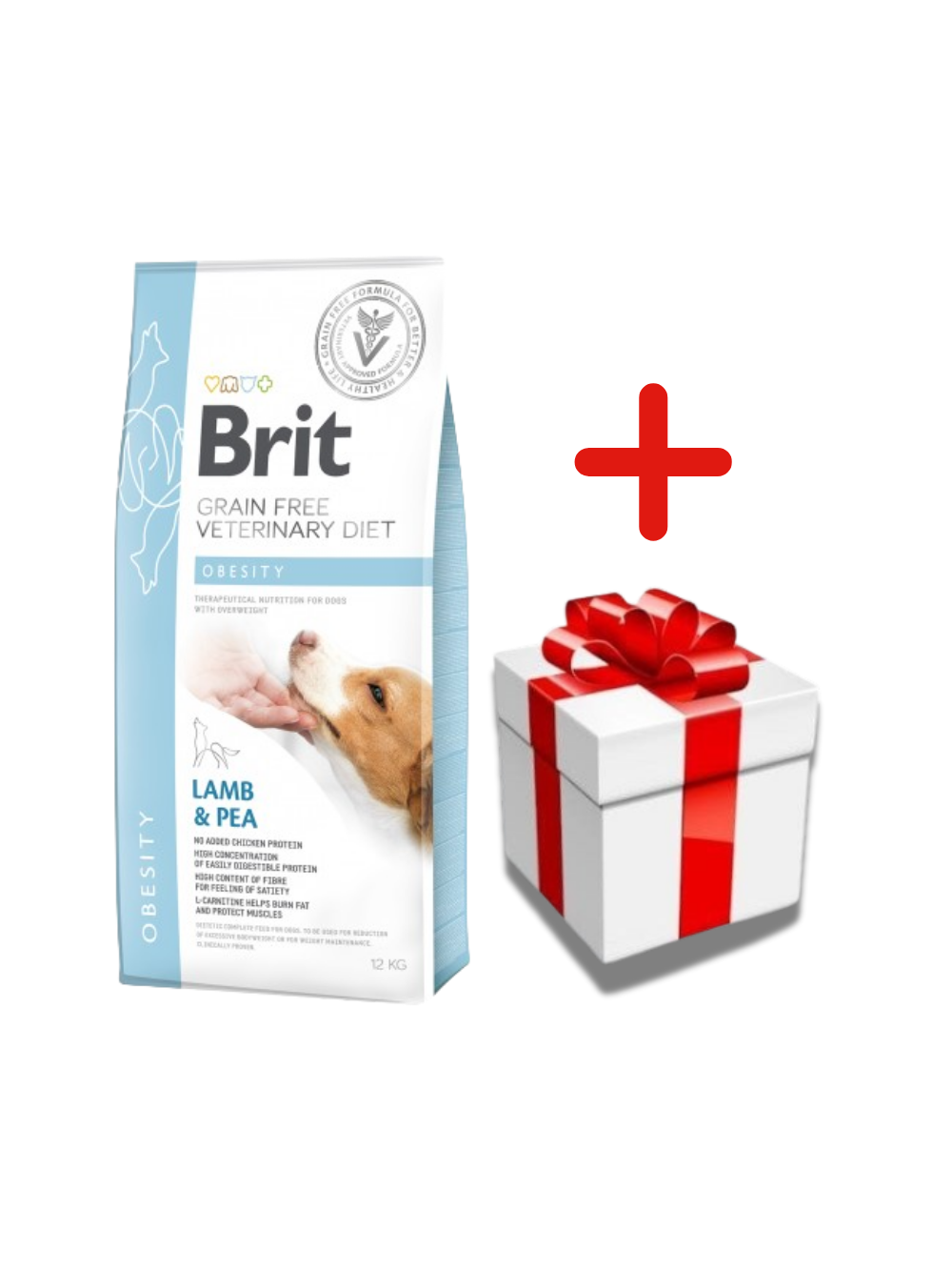 Brit GF veterinary diets dog Obesity 12 kg + NIESPODZIANKA DLA PSA GRATIS!!