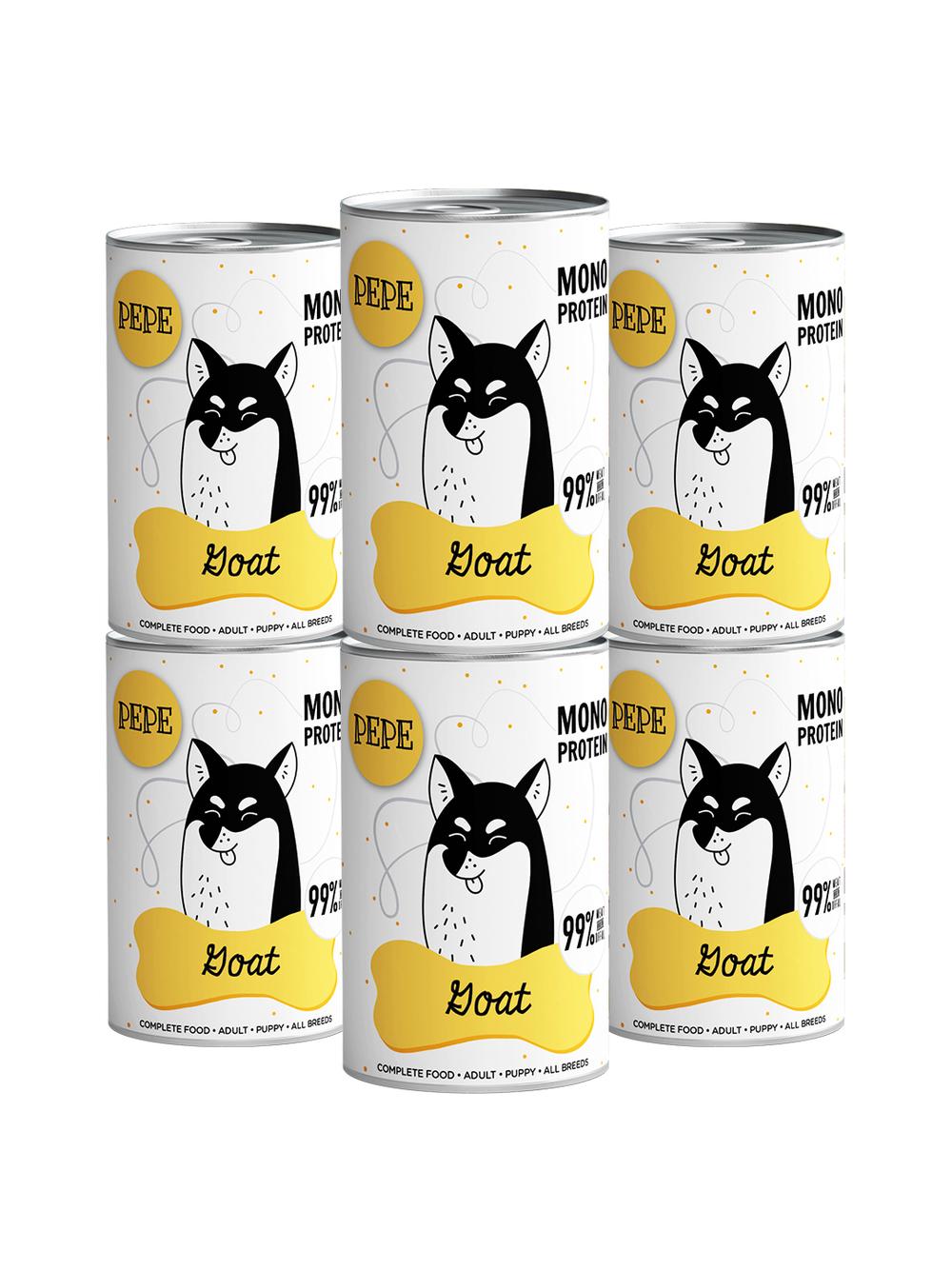 PEPE MONO PROTEIN Goat (koza) 6x400g