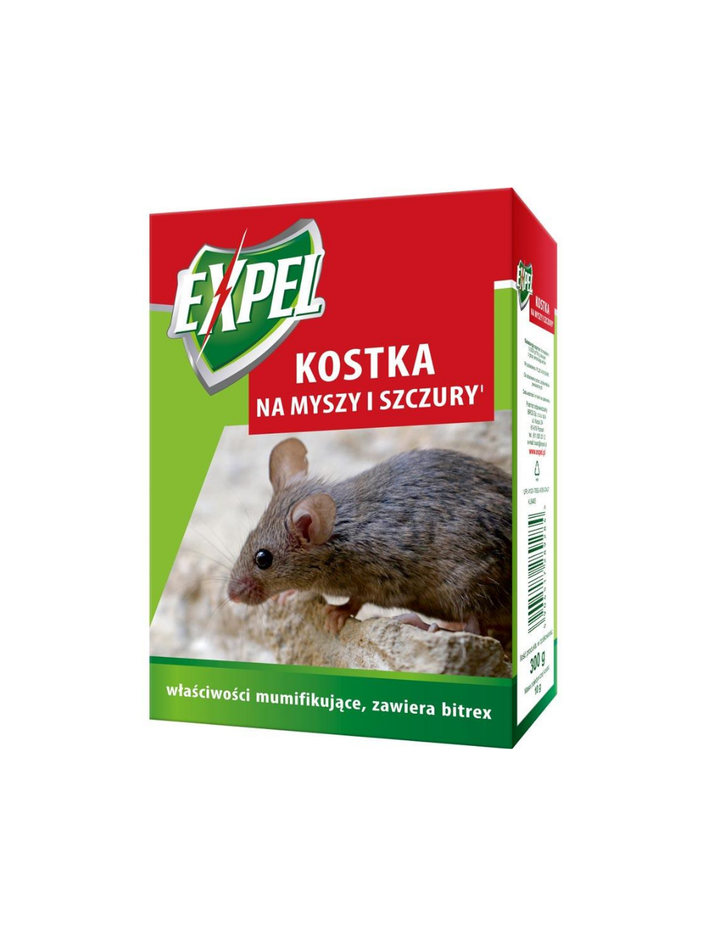 EXPEL - Kostka na myszy i szczury 300g
