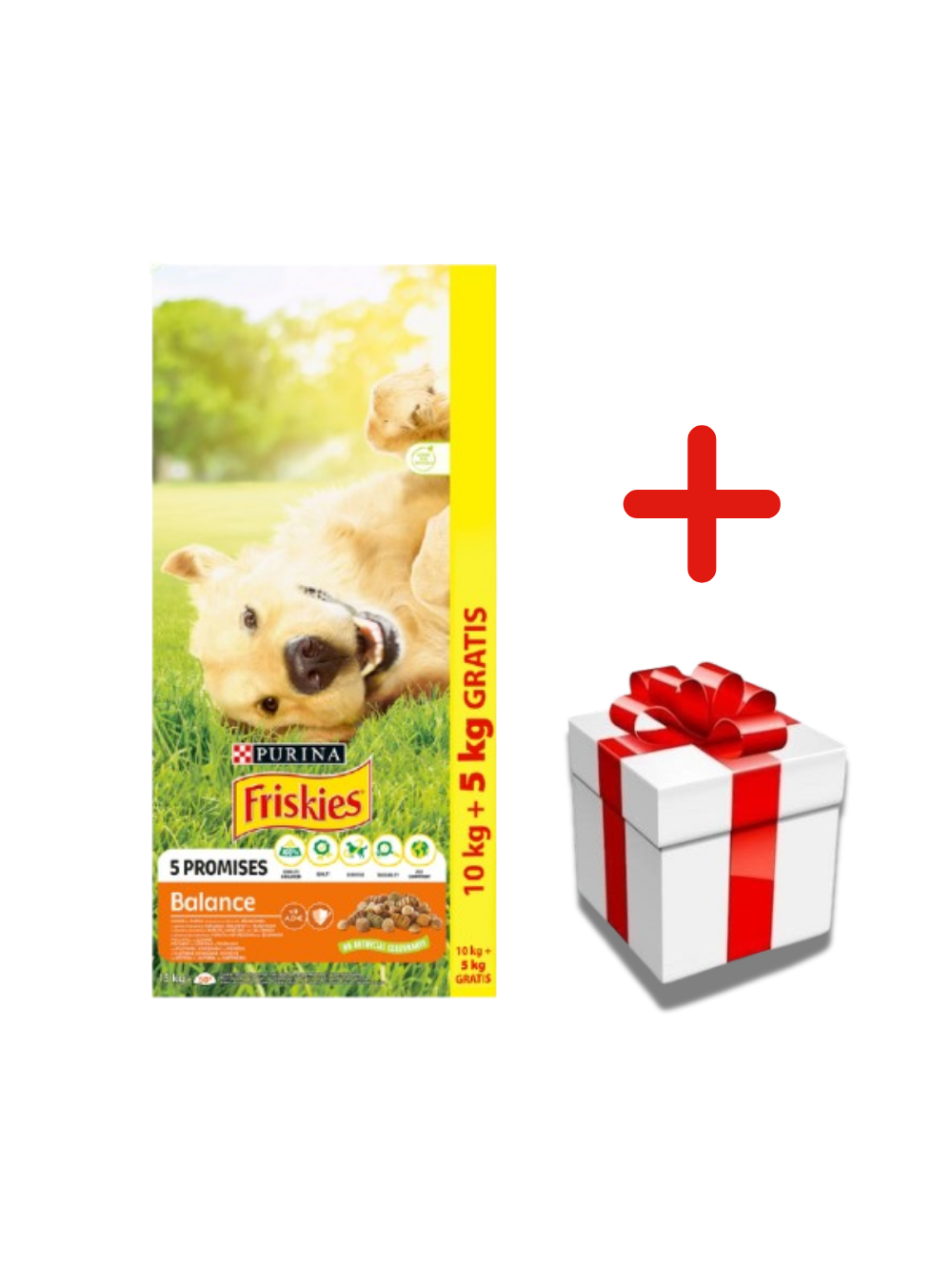 PURINA Friskies Balance 15kg + NIESPODZIANKA DLA PSA GRATIS!!