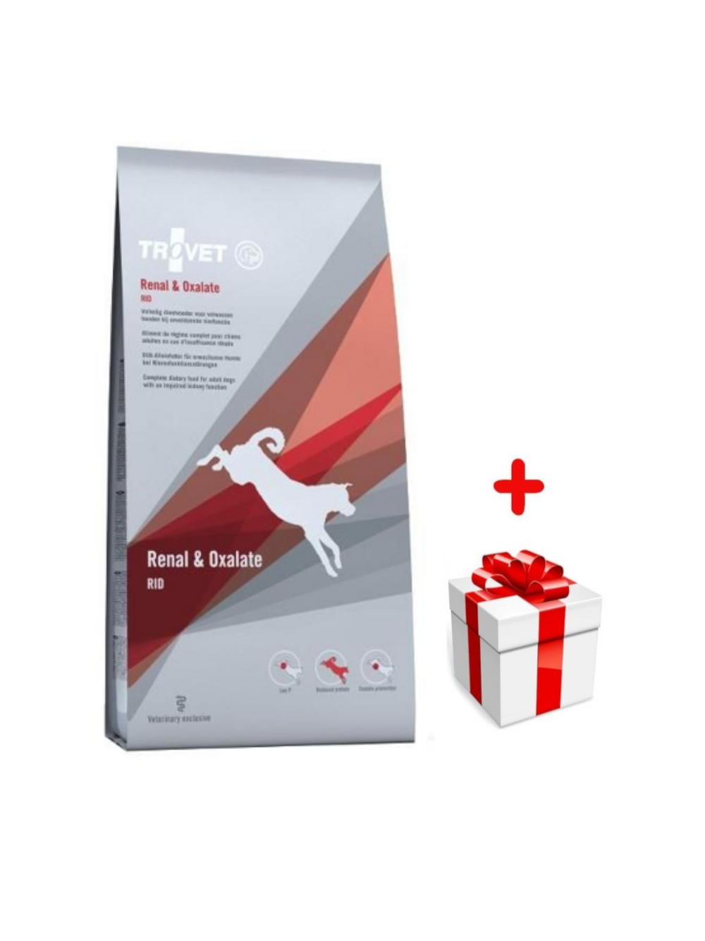 TROVET RID Renal & Oxalate (dla psa) 12,5kg + niespodzianka dla psa GRATIS!