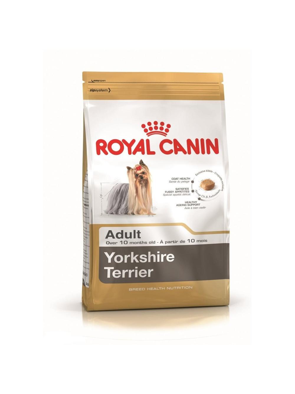 ROYAL CANIN Yorkshire Terrier Adult 7,5kg + niespodzianka dla psa GRATIS!