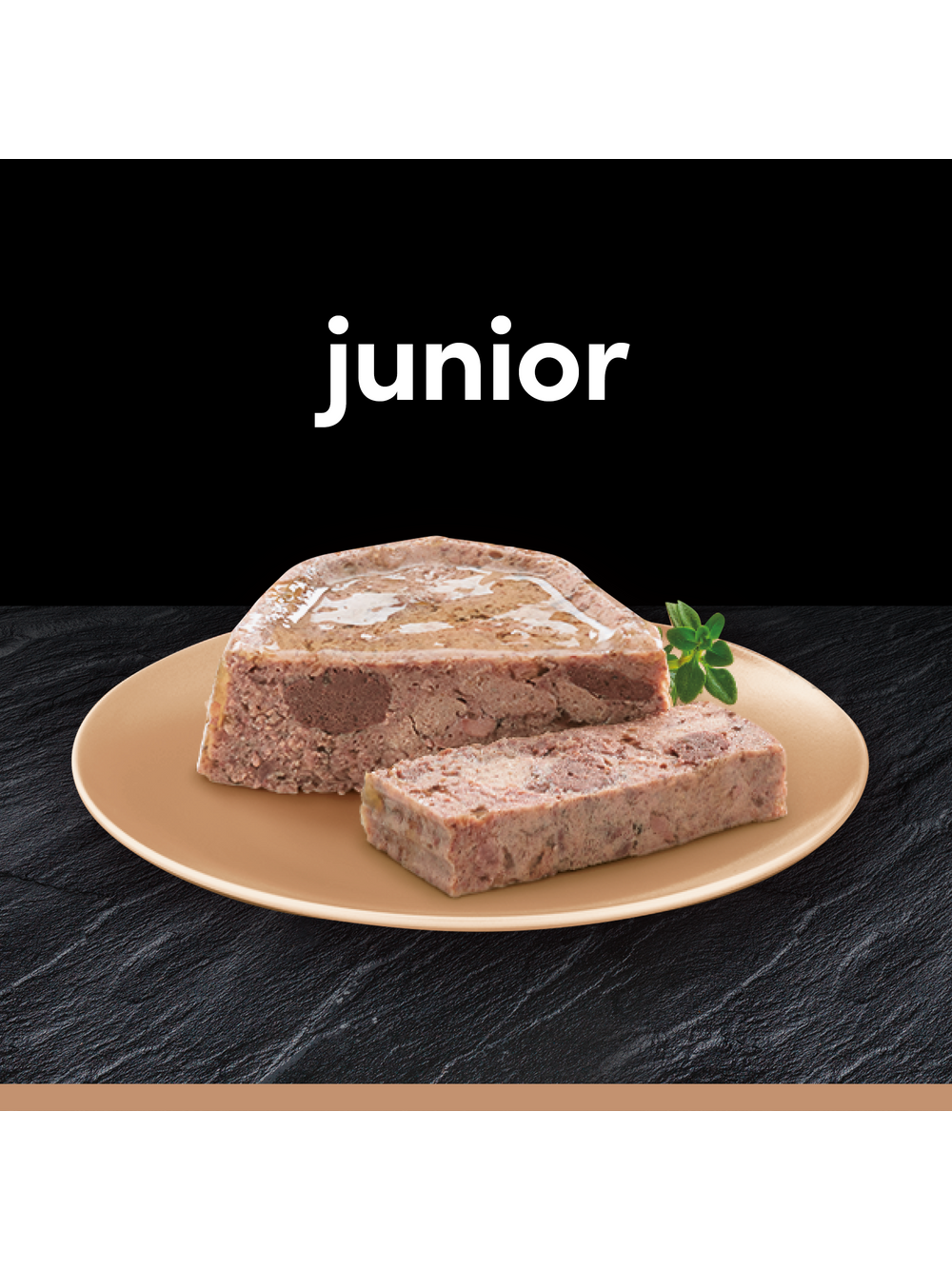 CESAR Junior tacka 14x150 g – mokra karma pełnoporcjowa dla szczeniąt, z indykiem i cielęciną, w pasztecie