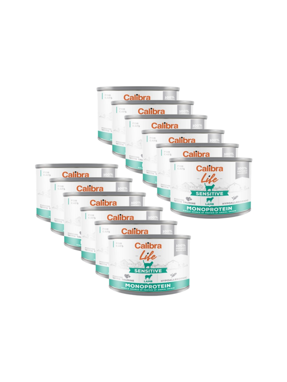 CALIBRA Cat Life Sensitive Lamb 12x200g