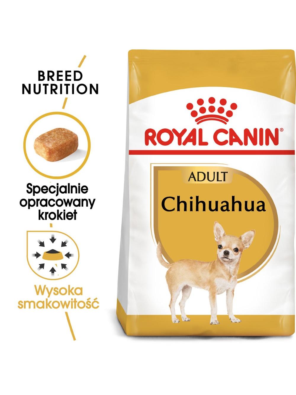ROYAL CANIN Chihuahua Adult 500g karma sucha dla psów dorosłych rasy chihuahua