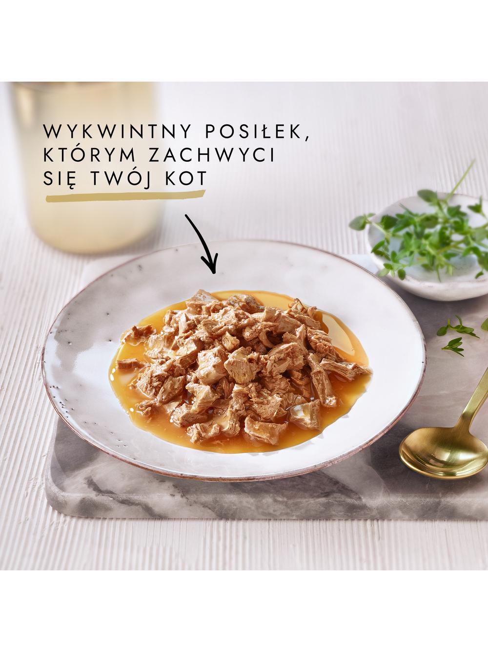 Purina Gourmet Gold Sauce Delight z kurczakiem 48x85g