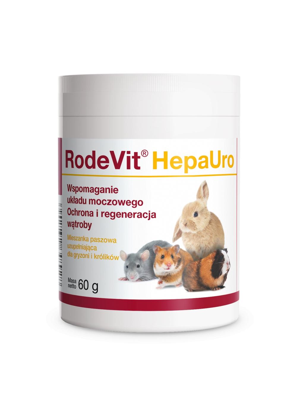 DOLFOS Dolvit  Rodevit HepaUro 60g- dla gryzoni i królików