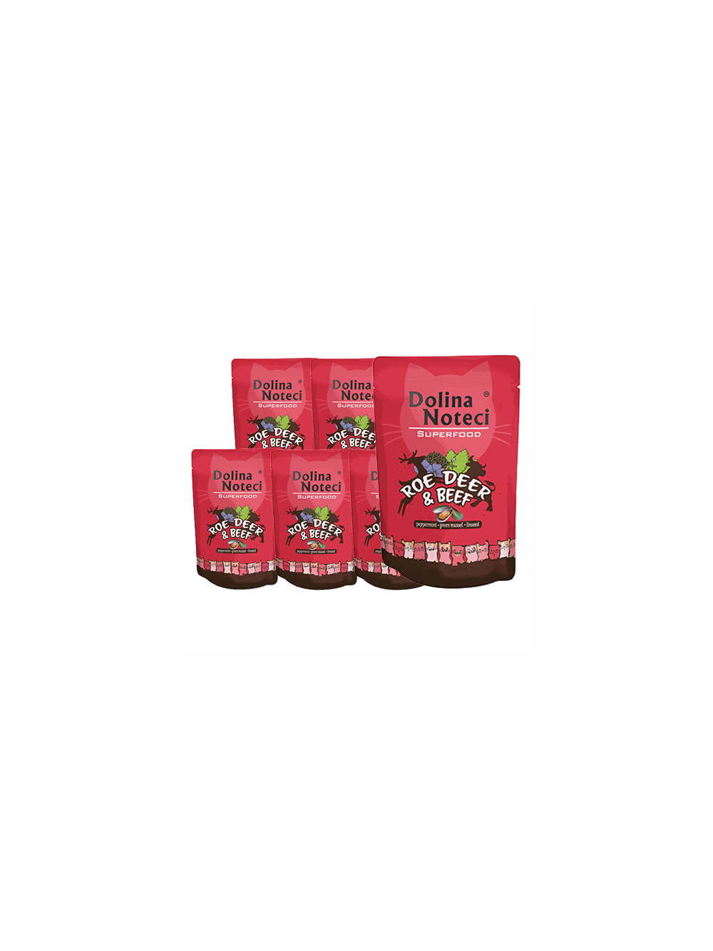 DOLINA NOTECI Superfood sarna i wołowina saszetka 10x85g