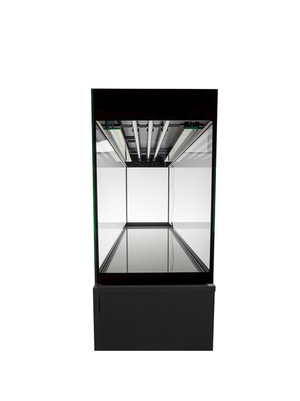 AQUAEL ZESTAW GLOSSY ST 120 D&N CZARNY + SZAFKA GLOSSY