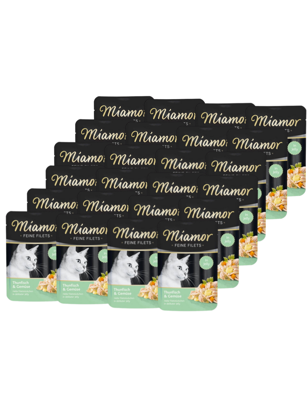 Miamor Feine Filets - mokra karma dla kota filety z tuńczyka z warzywami 24x100g